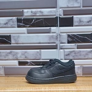 Nike Air Force 1 Black Size 8c Toddler